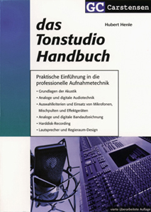 Das Tonstudio-Handbuch - GC Carstensen